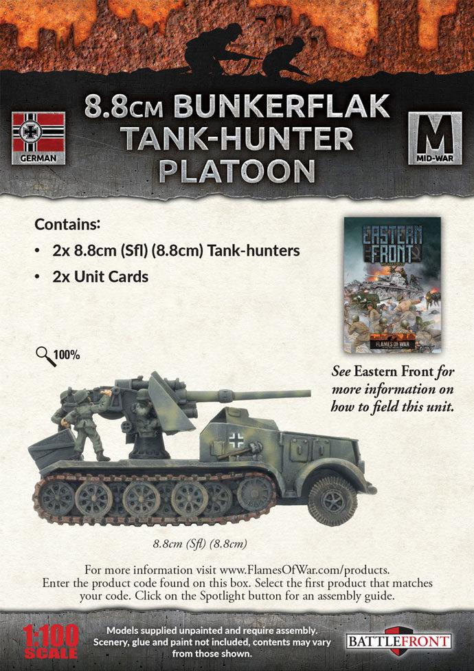 Flames of War: 8.8cm Bunkerflak Tank-hunter Platoon
