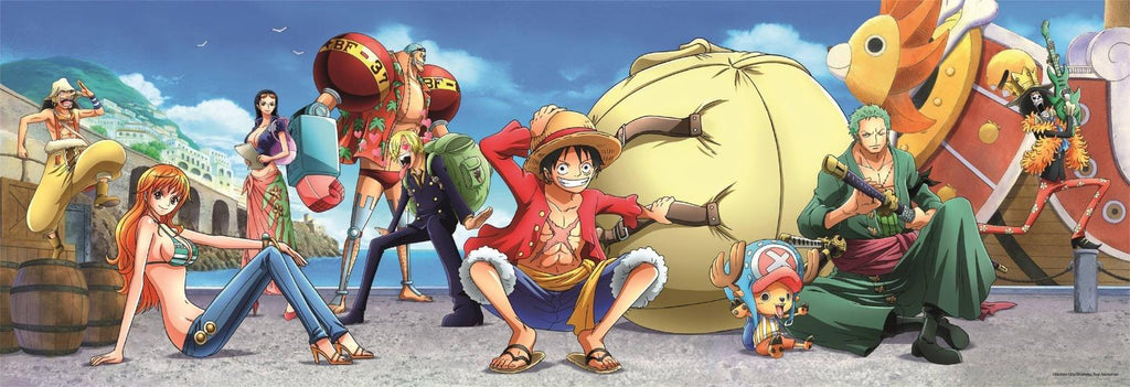 Clementoni: One Piece - Panorama Puzzle (1000pc Jigsaw) Board Game
