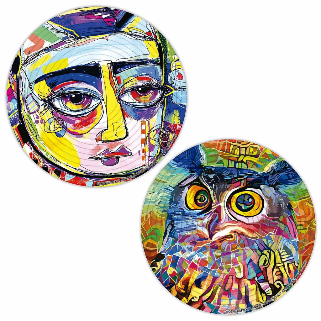 Educa: Abstract Round - 3D Puzzle Board Game