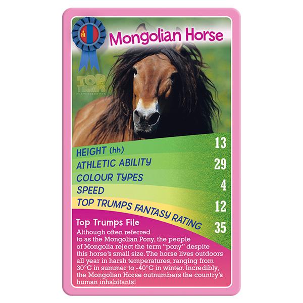 Top Trumps: Horses, Ponies & Unicorns Board Game