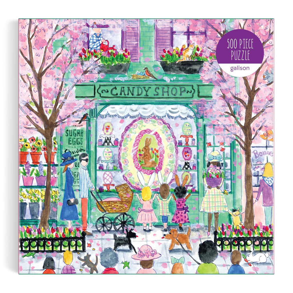 Galison: Michael Storrings Easter Candy Shop - 500 Piece Puzzle Board Game