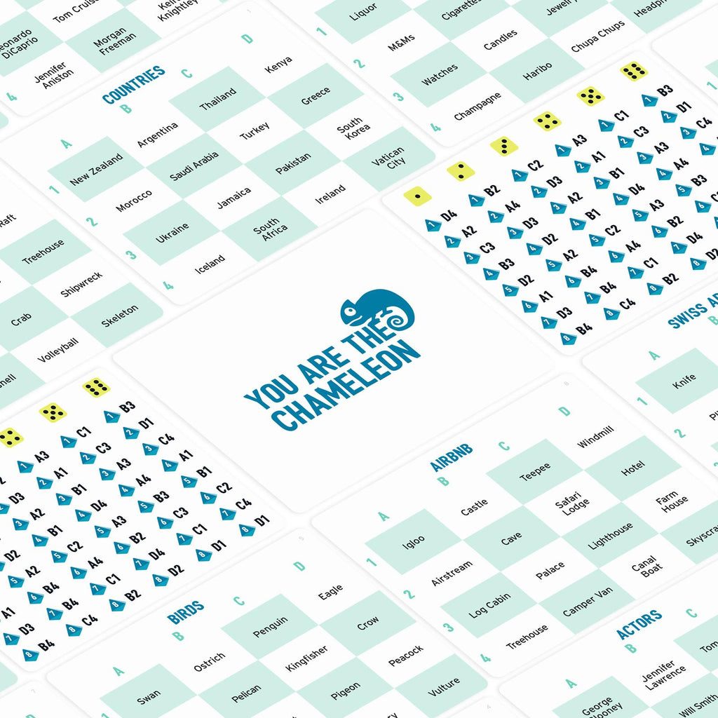 Chameleon - Travel Tin Edition Board Game