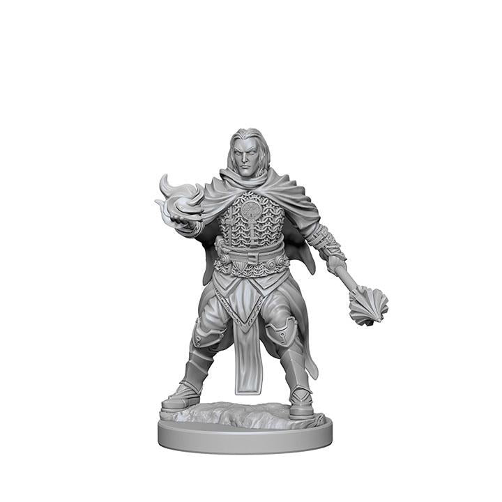 Pathfinder Deep Cuts: Unpainted Miniatures - Human Male Cleric