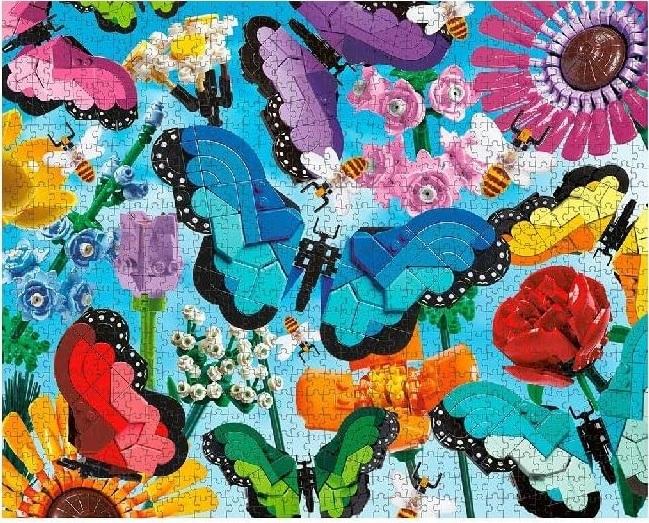 LEGO: Butterflies & Blooms Puzzle (1000pc Jigsaw) Board Game