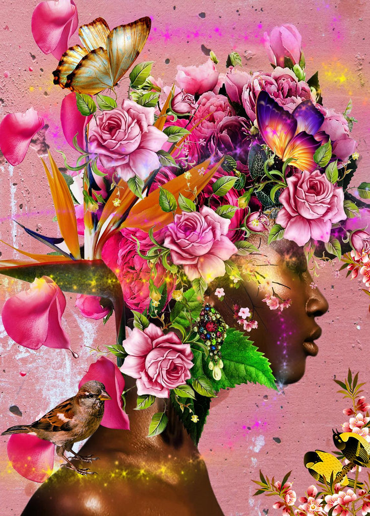 Holdson: Woman in Bloom - In Full Bloom Puzzle (1000pc Jigsaw) Board Game