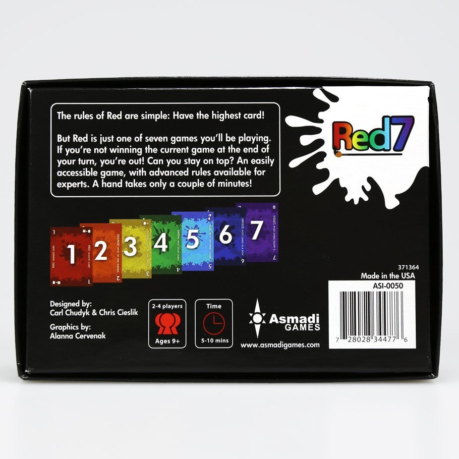 Red7 (Card Game)
