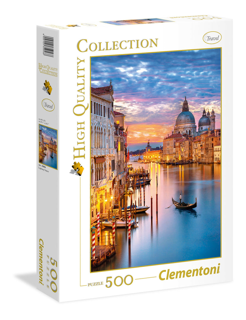 Clementoni: Lighting Venice (500pc Jigsaw) Board Game
