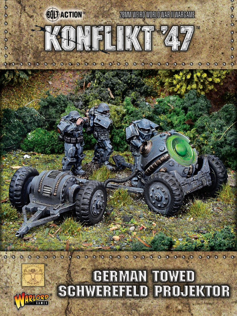 Konflikt 47: German towed Schwerefeld Projektor