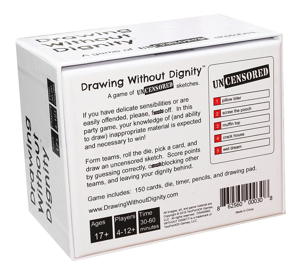 Drawing Without Dignity (Card Game)