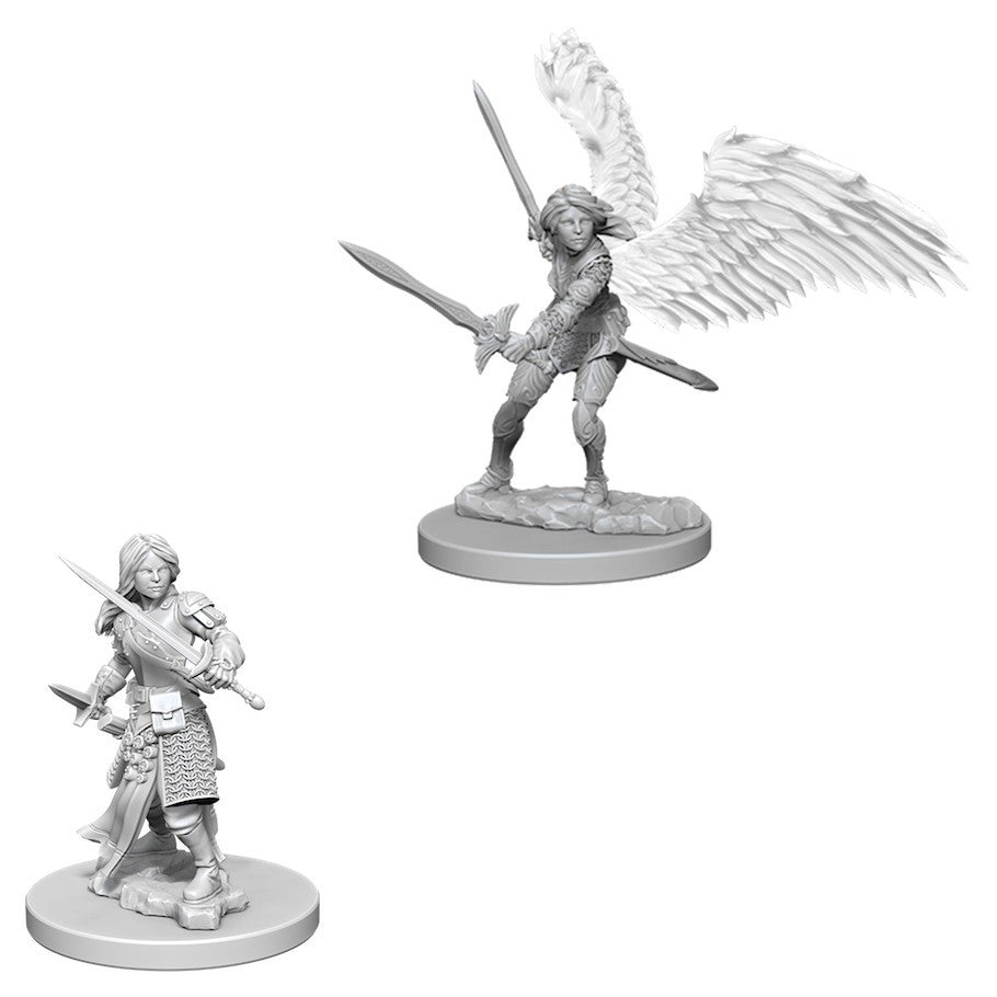 D&D Nolzur's Marvelous: Unpainted Miniatures - Aasimar Female Paladin