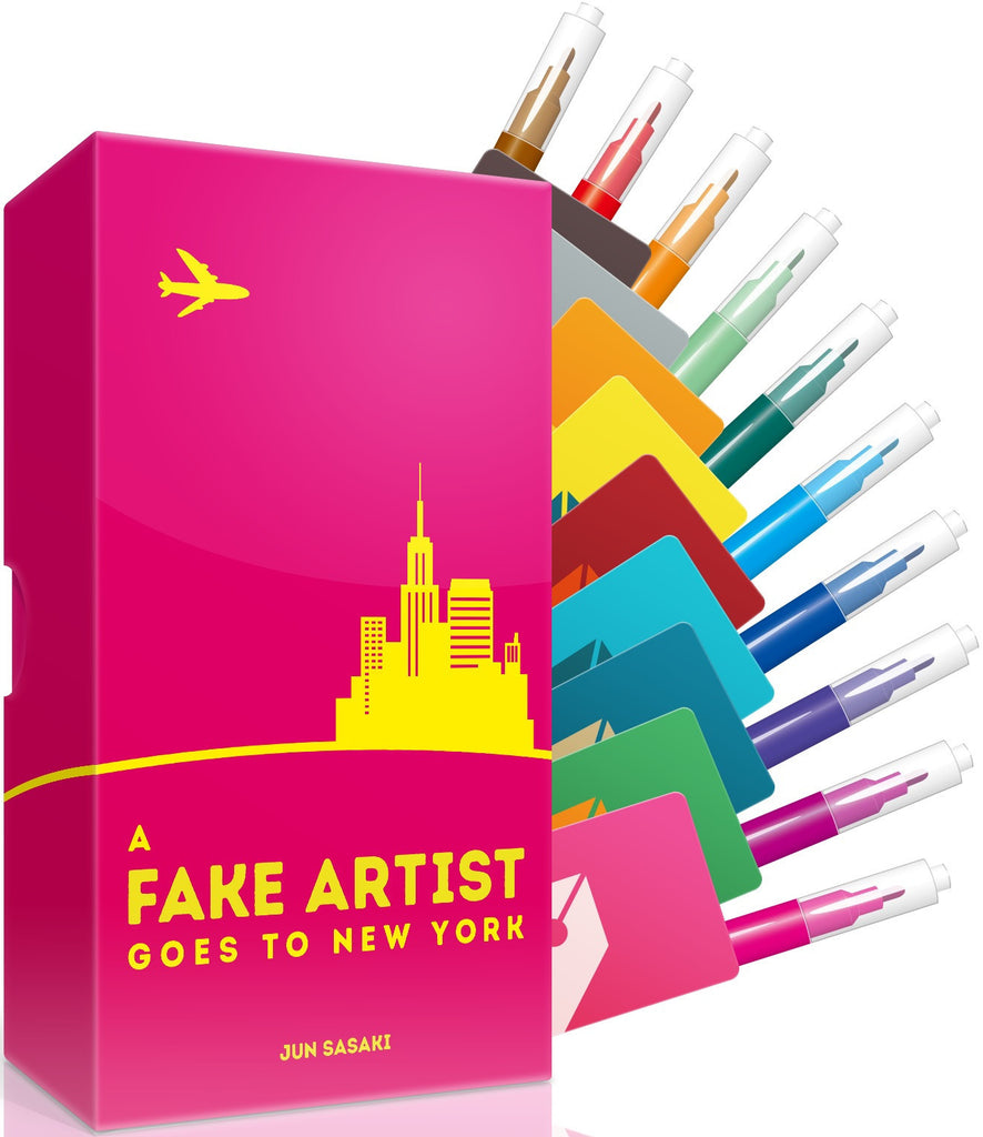 A Fake Artist Goes to New York (Card Game)