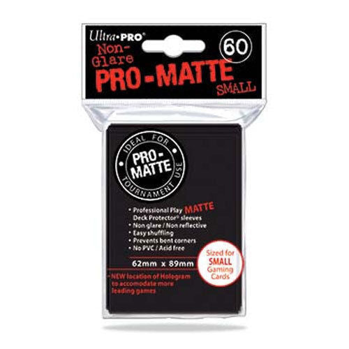 Ultra Pro: Deck Protector - Pro-Matte Small Black (60)