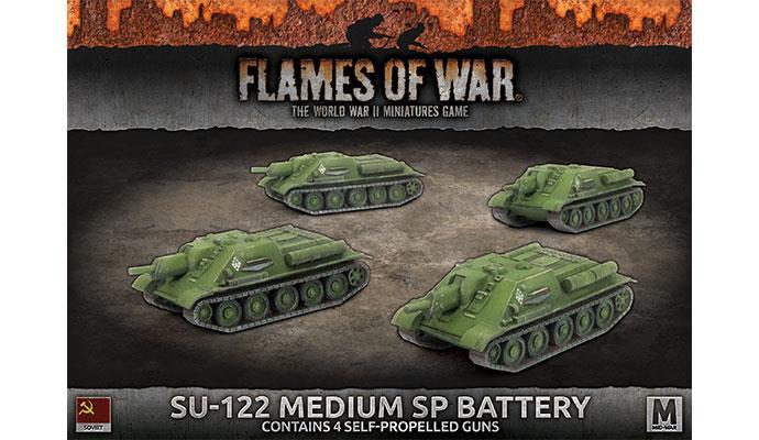 Flames of War: SU-122 Medium SP Battery
