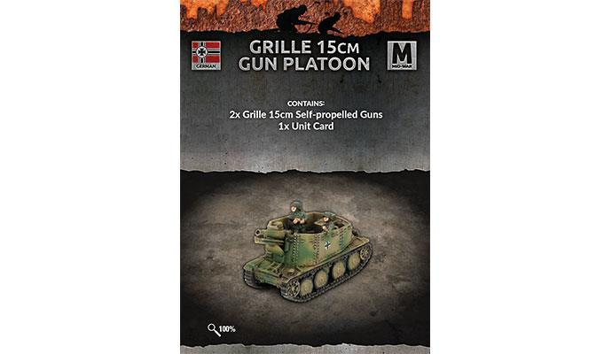 Flames of War: Grille 15cm Gun Platoon