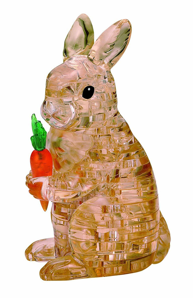 Crystal Puzzle: Brown Rabbit (43pc) Board Game