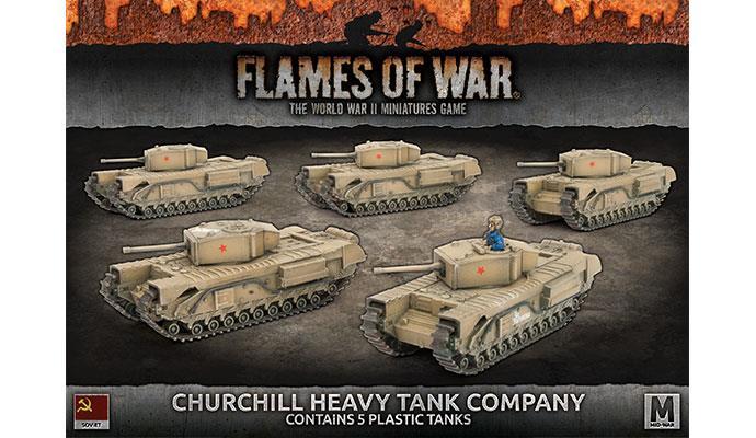 Flames of War: Churchill Heavy Tank Company