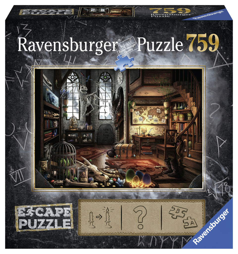 Ravensburger: Escape Puzzle - Dragon Laboratory (759pc Jigsaw) Board Game