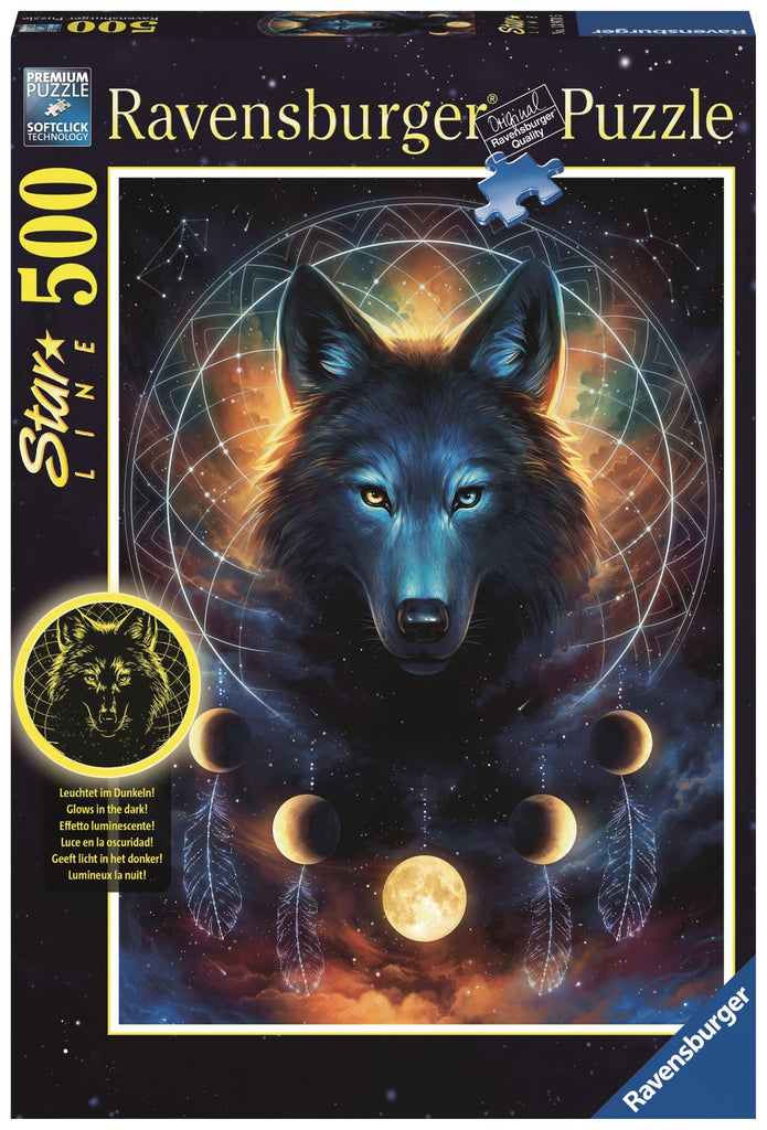 Ravensburger: Lunar Wolf (500pc Jigsaw) Board Game