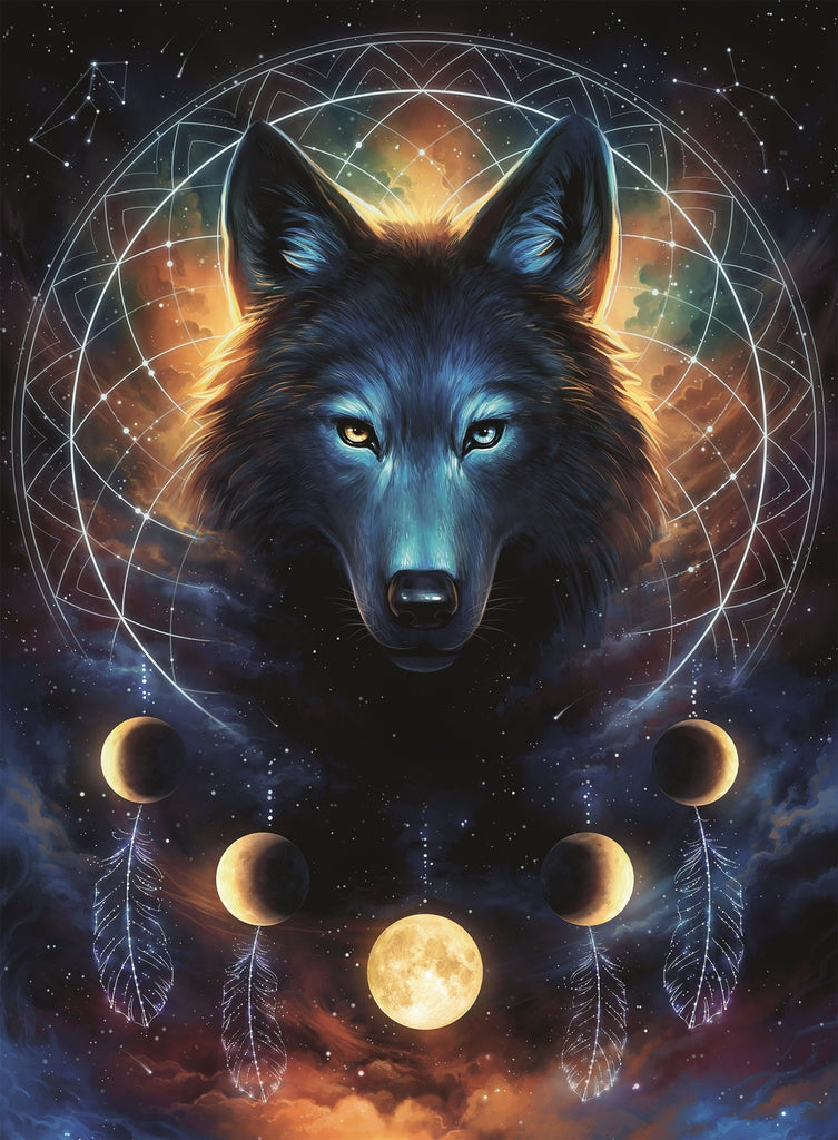 Ravensburger: Lunar Wolf (500pc Jigsaw) Board Game