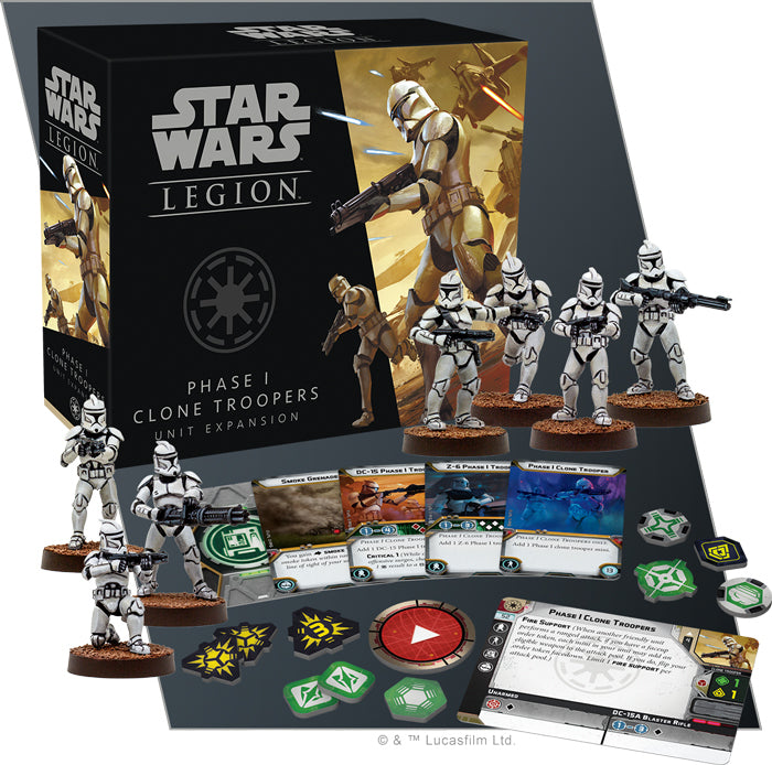 Star Wars Legion: Phase I Clone Troopers Unit Expansion