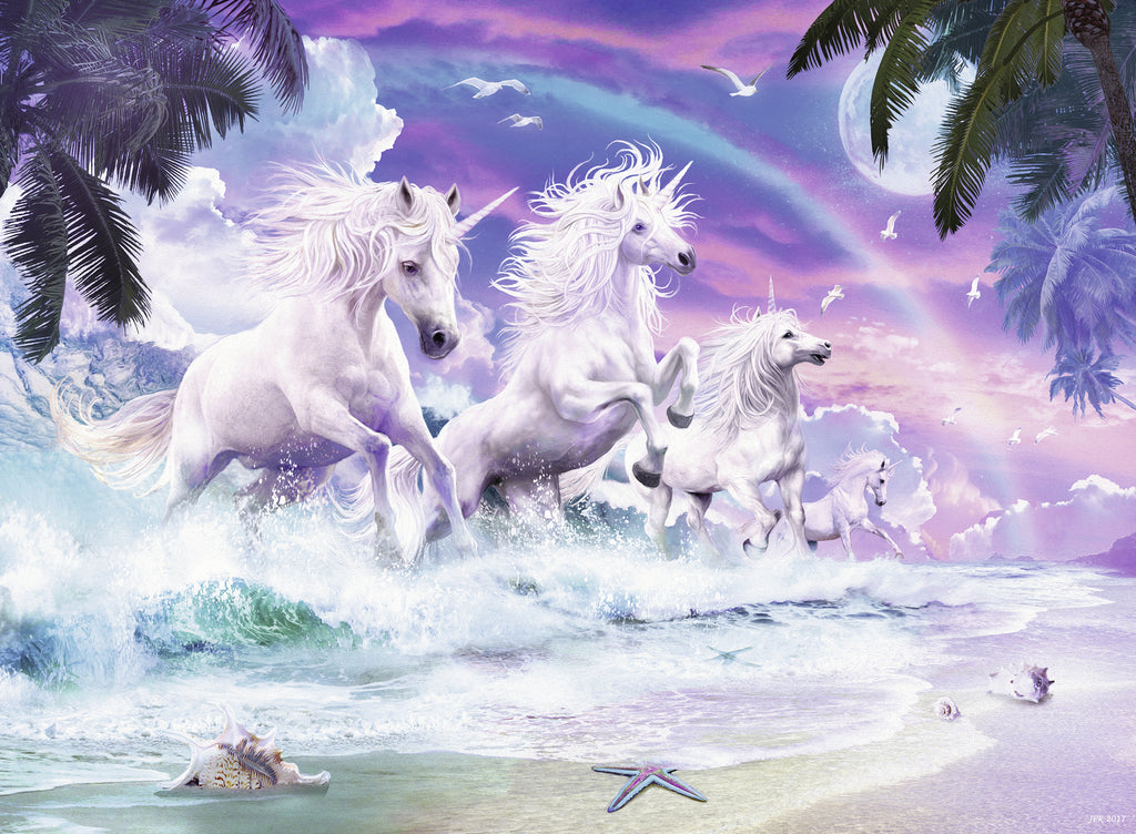 Ravensburger: Unicorns on the Beach (150pc Jigsaw) Board Game