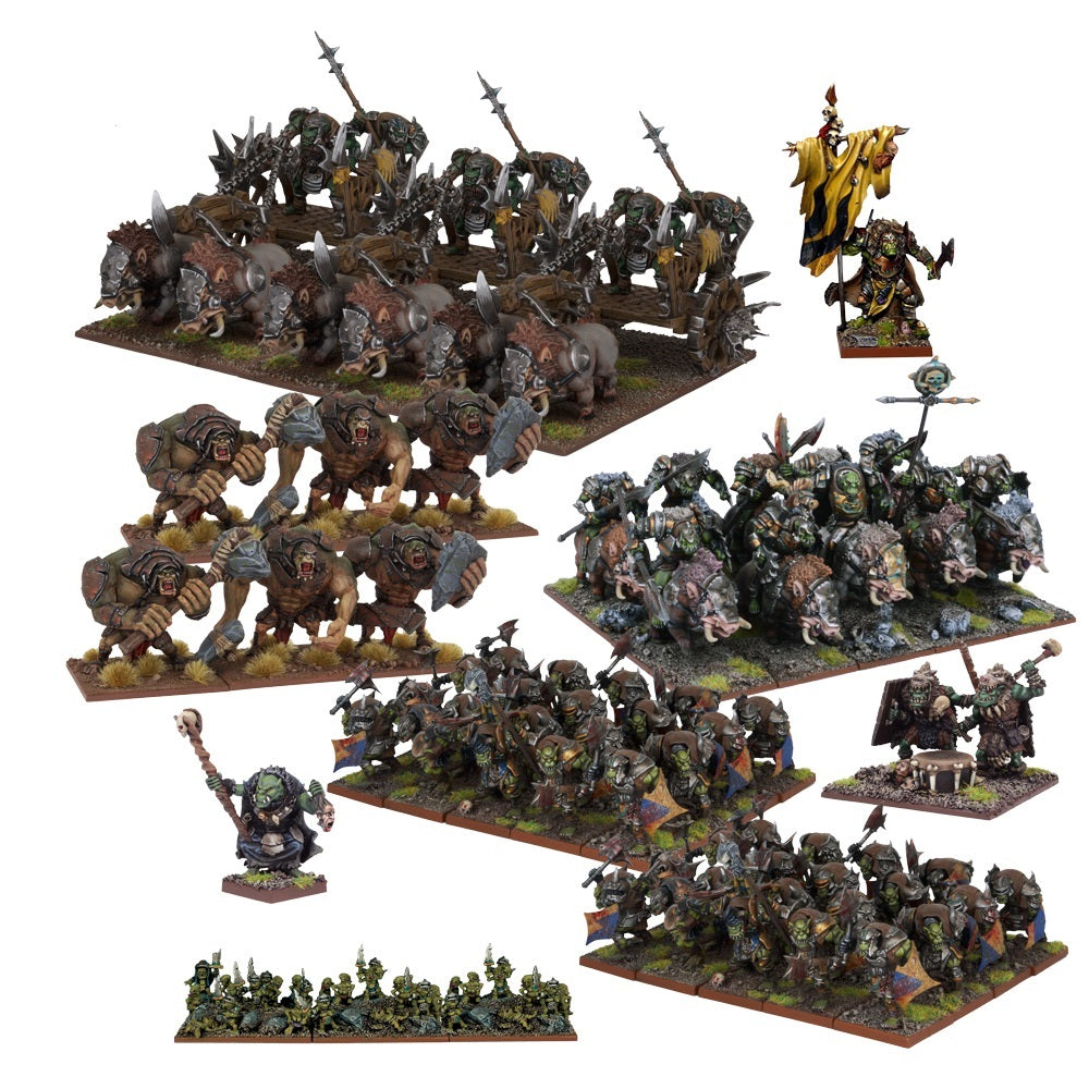 Kings of War Orc Mega Army