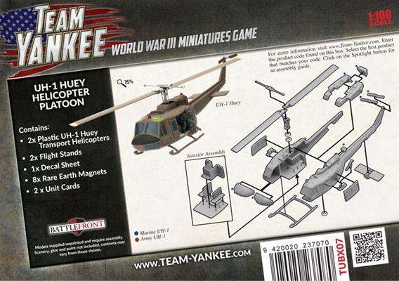 Team Yankee: UH-1 Huey Helicopter Platoon (x2)