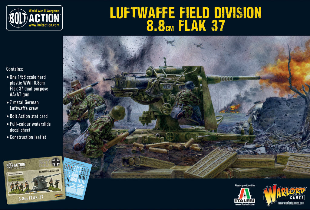 Bolt Action: Luftwaffe Field Division 88mm Flak 37