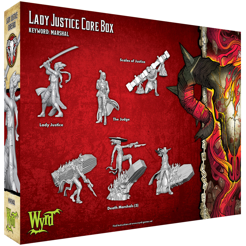 Malifaux: Guild - Marshal Crew - Lady Justice