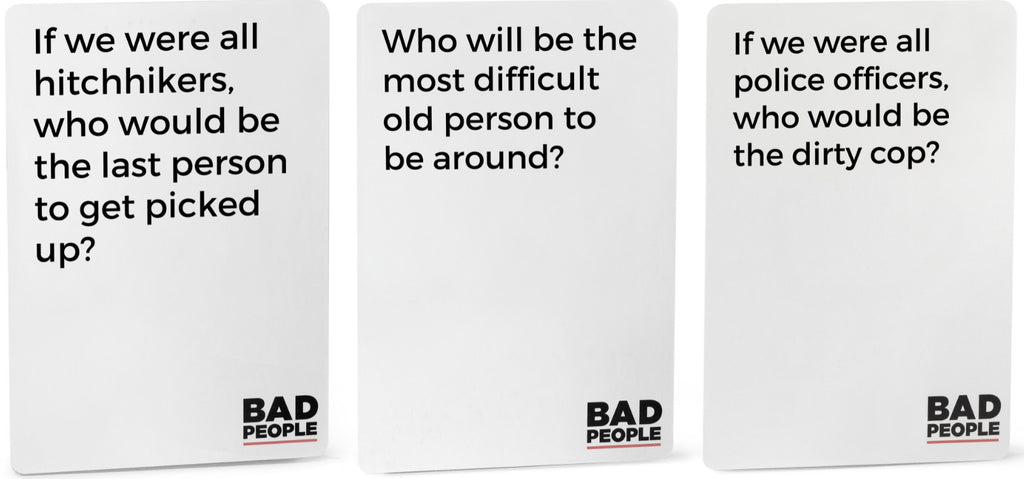 Bad People (Adult Party Game)