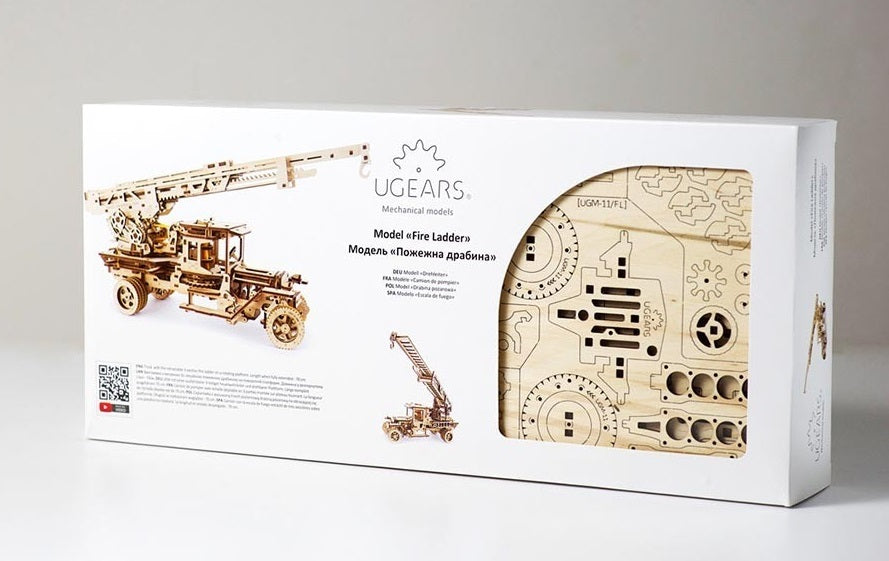 UGears: Fire Truck (537pc) Board Game