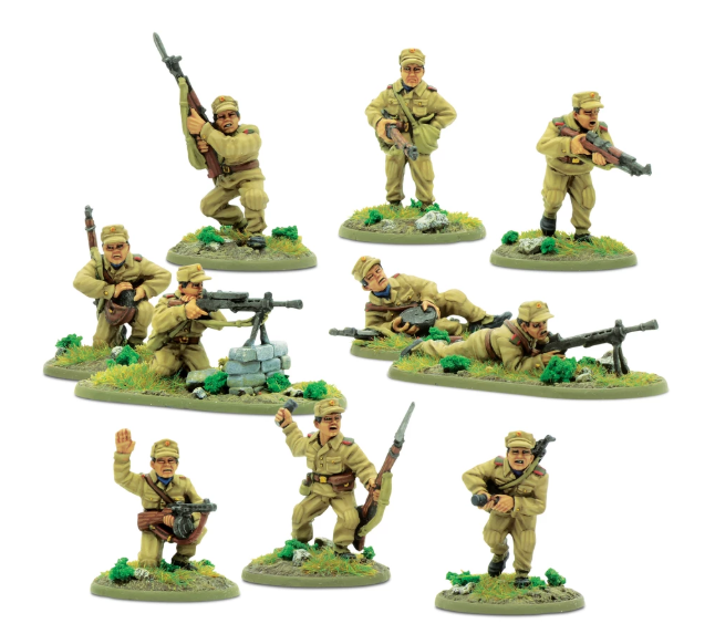 Bolt Action - North Korean KPA LMG Squad