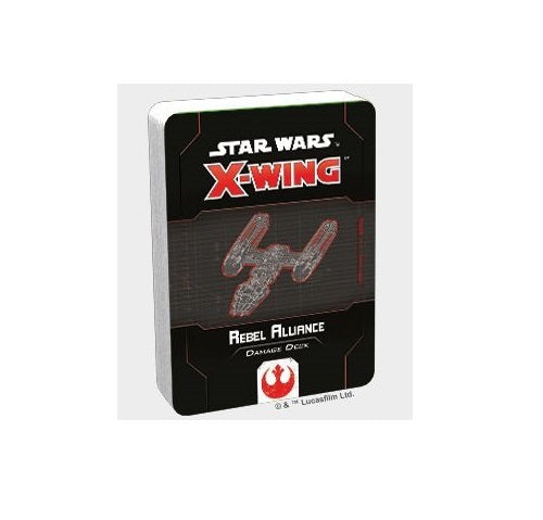 Star Wars X-Wing Second Edition Rebel Alliance Damage Deck