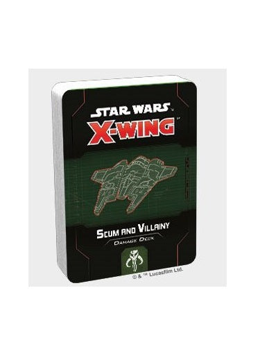 Star Wars X-Wing Second Edition Scum and Villainy Damage Deck