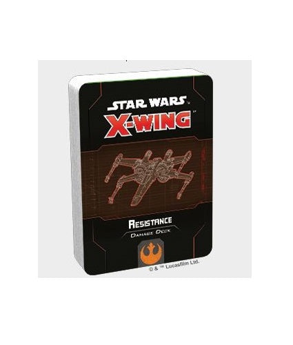 Star Wars X-Wing Second Edition Resistance Damage Deck