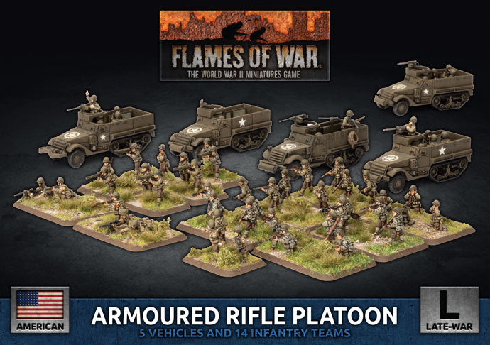 Flames of War: Armored Rifle Platoon - (Plastic)