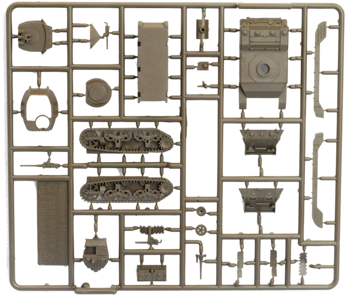 Flames of War: M5 Stuart - Light Tank Platoon (Plastic)