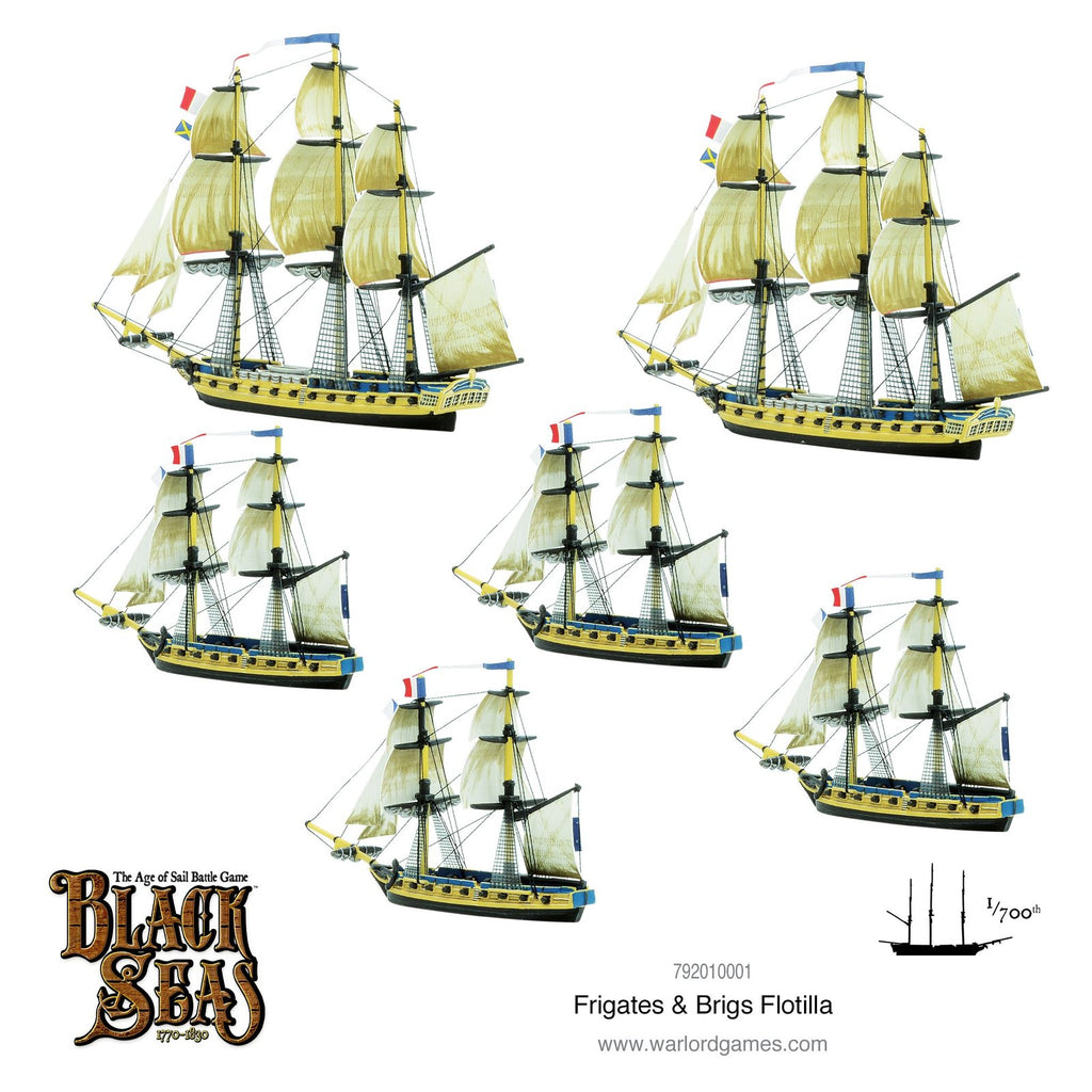 Black Seas: Frigates & Brigs Flotilla (1770 - 1830)