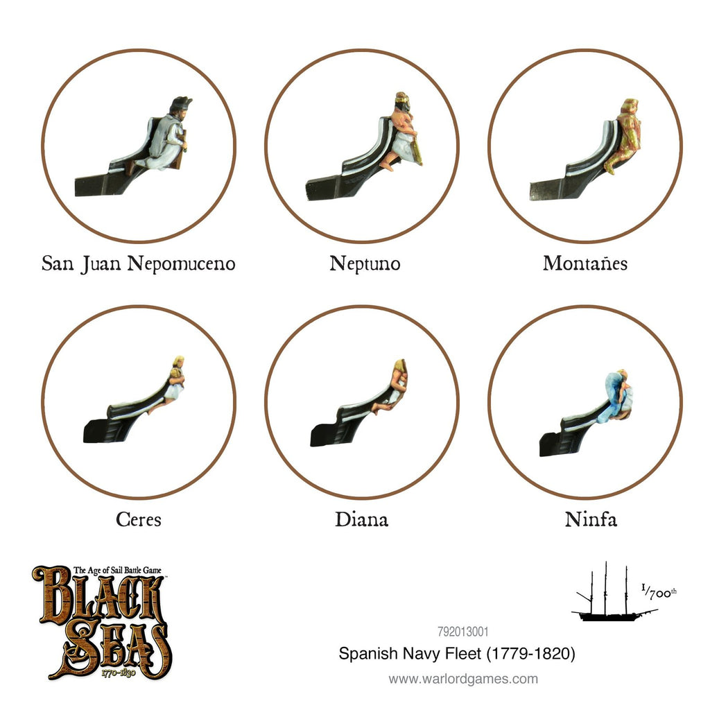 Black Seas: Spanish Navy Fleet (1770 - 1830)