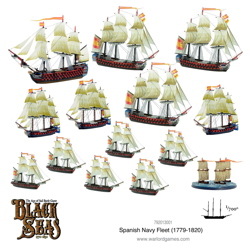 Black Seas: Spanish Navy Fleet (1770 - 1830)