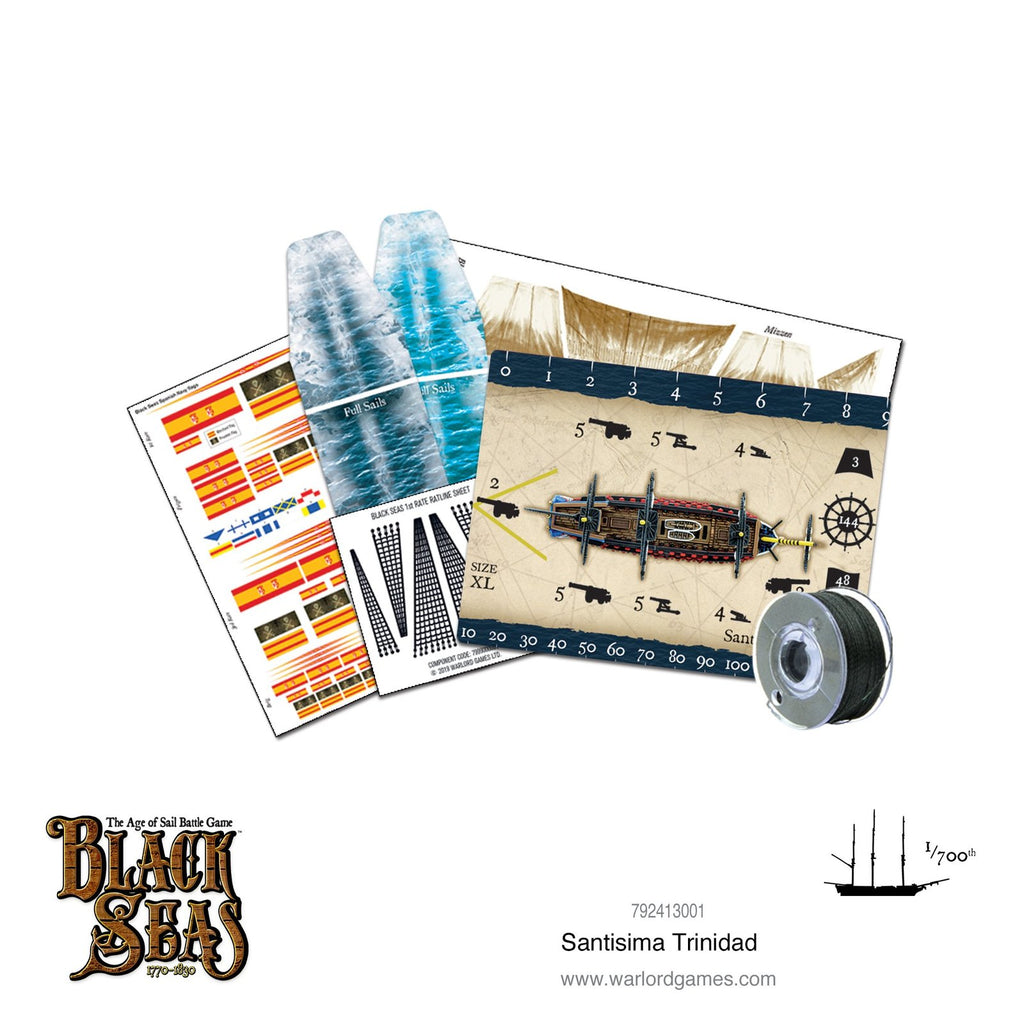 Black Seas: Santisima Trinidad