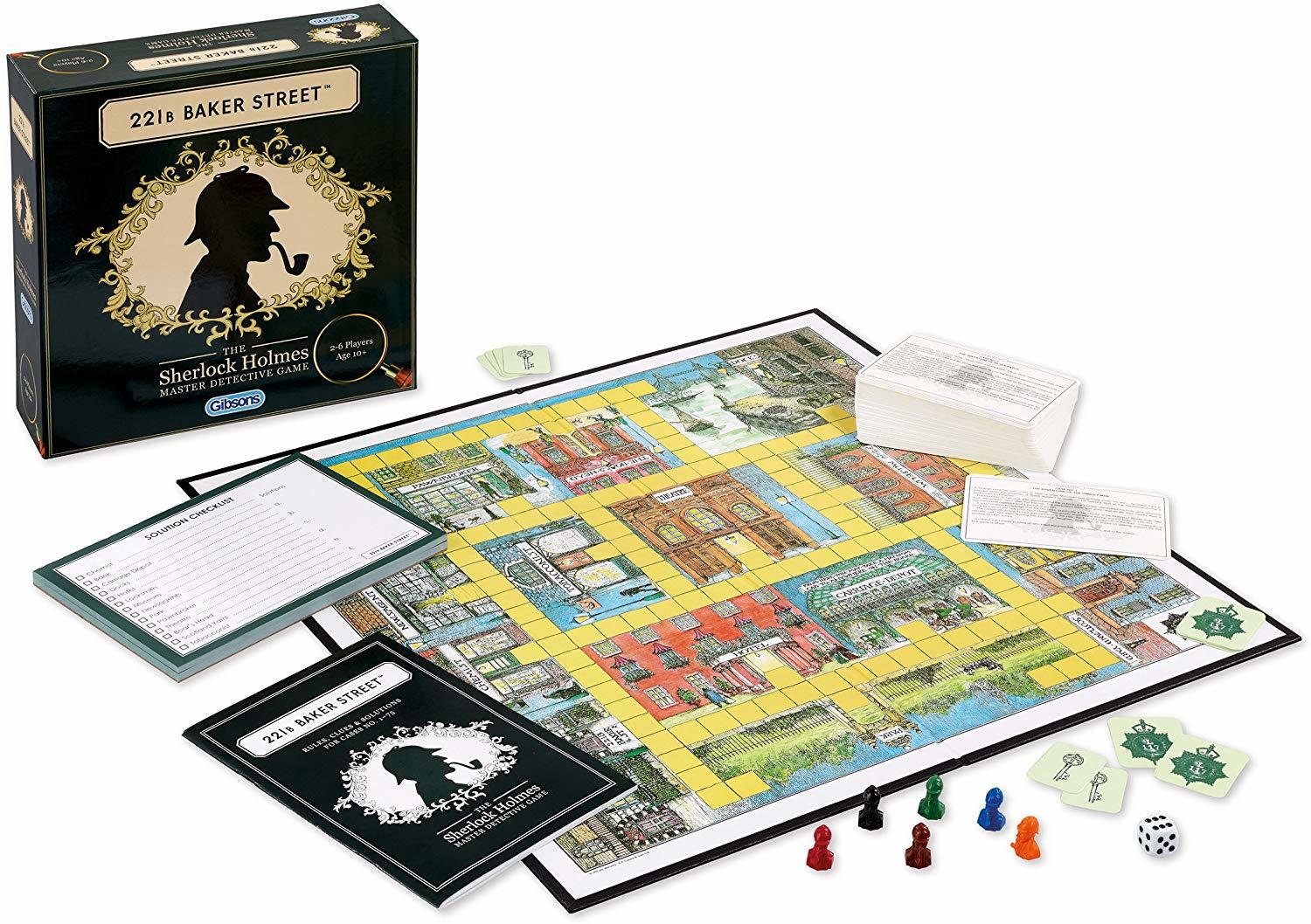 221b Baker Street: The Sherlock Holmes Master Detective Game – The