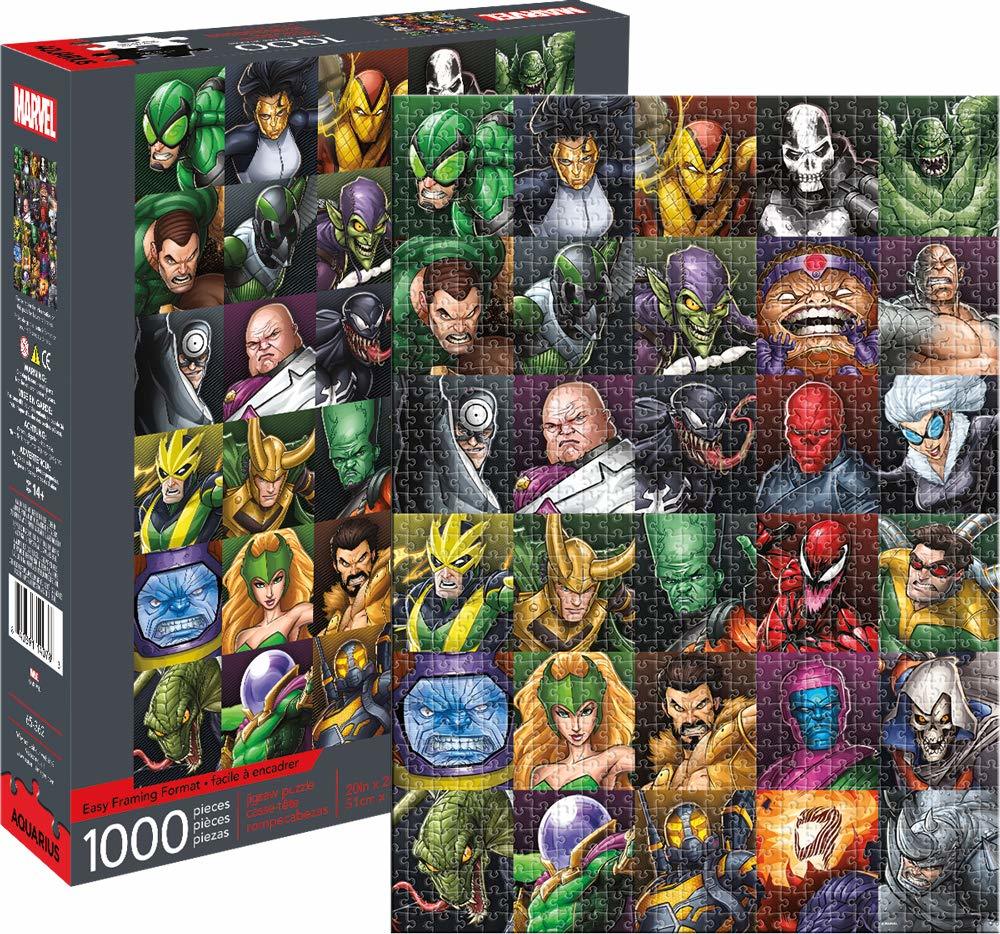 Marvel Comics: Villains Collage (1000pc Jigsaw) Board Game