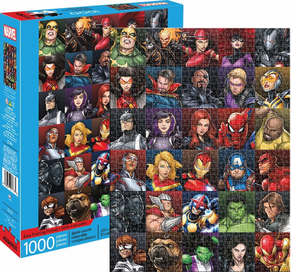 Marvel Comics: Heroes Collage (1000pc Jigsaw) Board Game