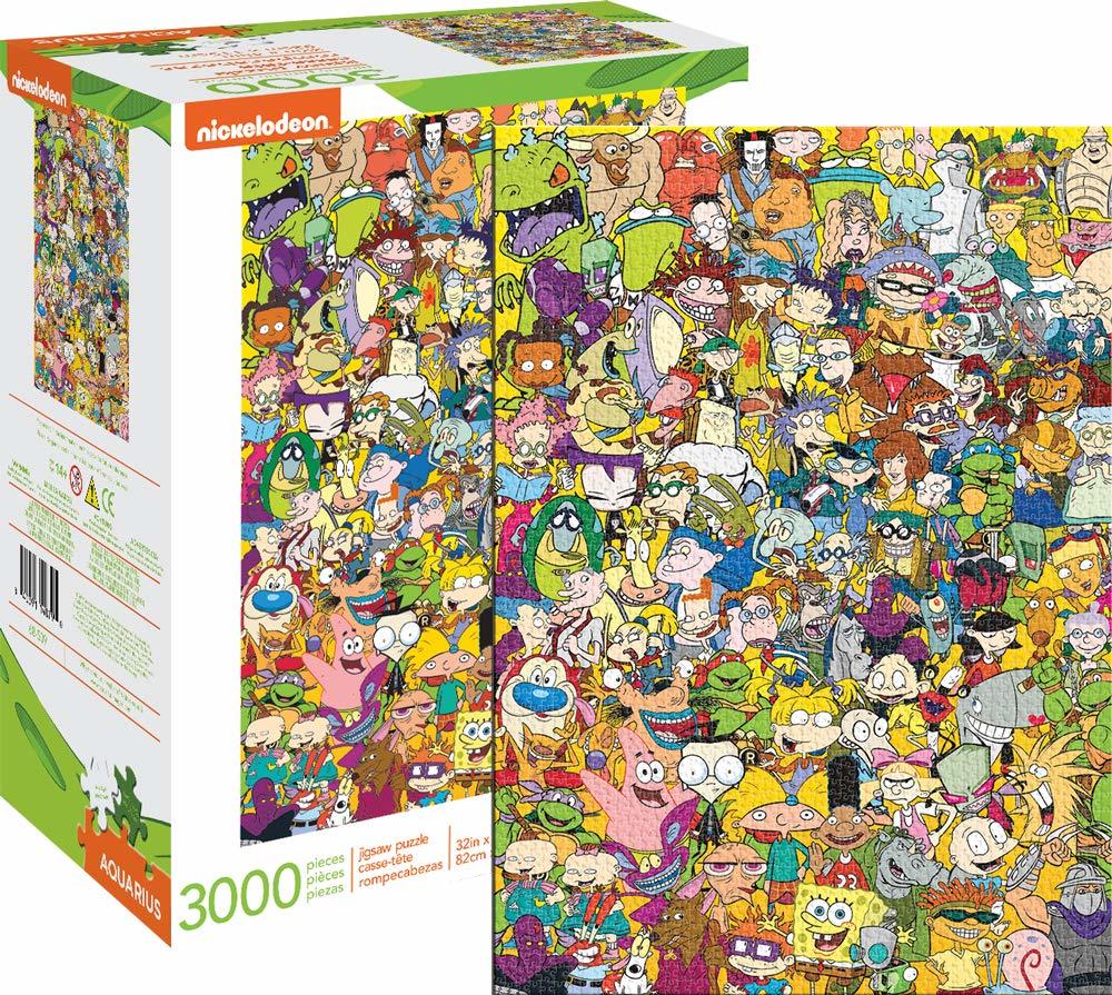 Nickelodeon: '90s Collage (3000pc Jigsaw) Board Game