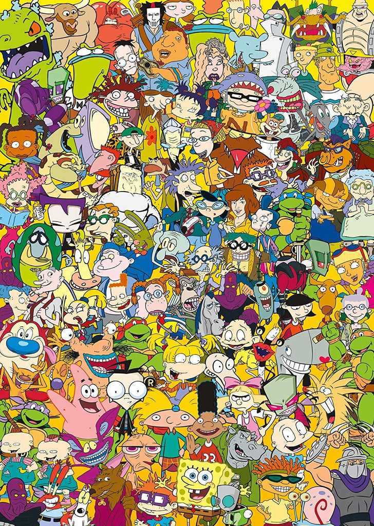 Nickelodeon: '90s Collage (3000pc Jigsaw) Board Game