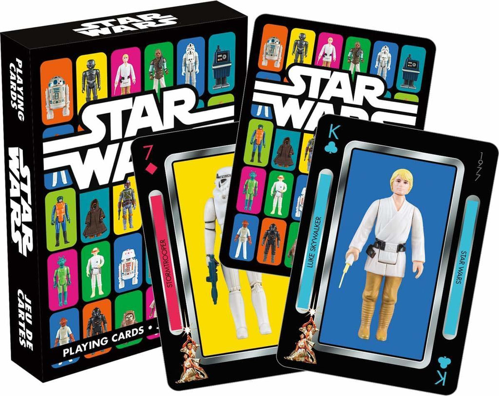 Star Wars Action Figures Playing Cards Board Game