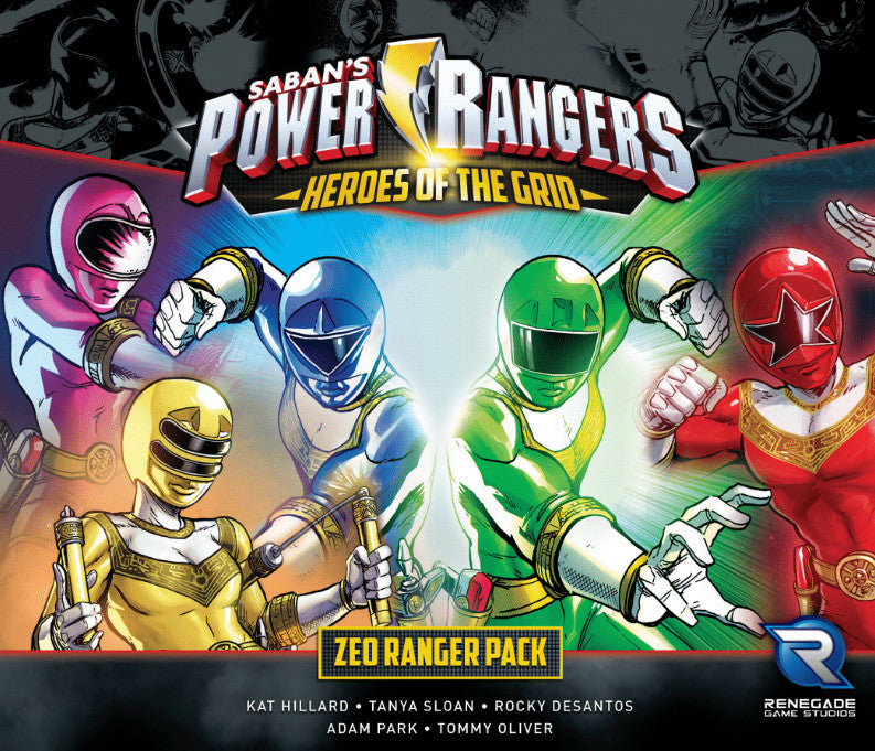 Power Rangers - Heroes of the Grid - Zeo Ranger Pack Board Game