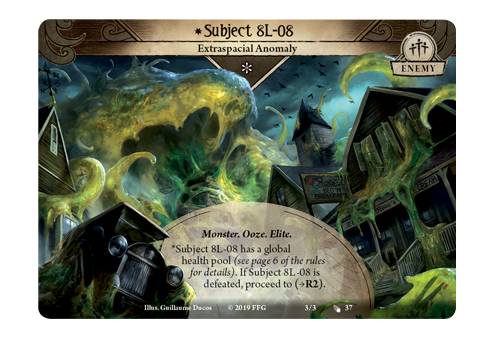 Arkham Horror LCG: The Blob who Ate Everything - Scenario Pack Card Game