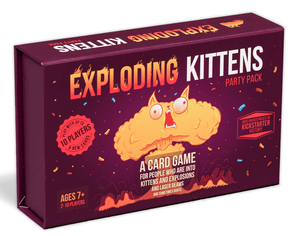 Exploding Kittens - Party Pack Board Game